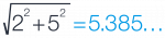 sloped section length based on rafter lengths